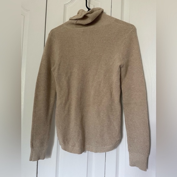 Waffle Turtleneck Pullover - Picture 7 of 8